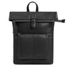 "Niagara" Sac à Dos Rolltop en Cuir pour Femmes – pour PC Portable 13,6 Pouces & Documents A4