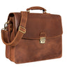 "Loris" Serviette Homme Cuir Véritable