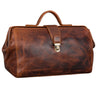 "Percy" Sac de Médecin Cuir Vintage