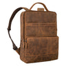 "Henning" Sac a Dos Homme en Cuir Véritable 16 Pouces