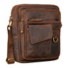 "Ryan" Sac Croisé pour Hommes Cuir Véritable