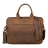 "Alvin" Sacoche en Cuir pour Ordinateur Portable