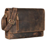 "Davis" Sac Messenger en Cuir 13 Pouces