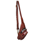 Vintage Cross Body Bag echtes Leder