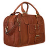 "Dominique" Cartable en Cuir Véritable