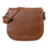 "Diana" Sac à Main en Cuir pour Femme Marron