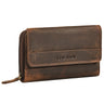 "Lissy" Élégant Porte-Monnaie Femme Cuir Grand Format avec Protection RFID