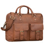 "Noam" Sac d'Affaires en Cuir Hommes Femmes