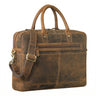 "Gonzalo" Sac Business Homme en Cuir Grand Porte Documents et Laptop 15 6–16 Pouces