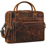"Jared" Sac Ordinateur 16 Pouces Cuir Homme