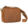 "Tamika" Sac Bandoulière Femme en Cuir Véritable large sangle