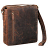 "Jones" Besace Homme Cuir Marron