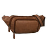 Second choix "Luke" Sac banane cuir vintage