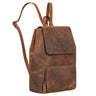 "Johanna" Petit sac à dos en cuir Femme Moderne