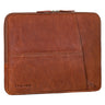 "Cannes" Housse Ordinateur Vintage 15 15,6 16 Pouces Cuir Homme