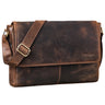 "Oskar" Sac Bandoulière en cuir homme femme Cuir Véritable