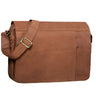 "Jeremy" Sac Messager d'Ordinateur Cuir