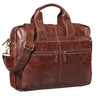 "Leandro" Sac cuir pour ordinateur