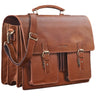 "Anton" Sacoche ordinateur 15.6 pouces Sac Serviette en Cuir Véritable XL
