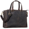 Second Choix "Claire" Serviette Cuir Femme Sac