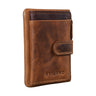 "Garrett" Porte-Carte avec Porte Clé en Cuir
