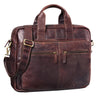 Second choix "Leandro" Sac cuir pour ordinateur