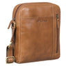 "Clint" Sac à bandoulière de luxe homme petit cuir