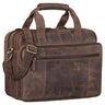 "Experience" XL Mallette En Cuir Homme 15,6'' Sac Ordinateur