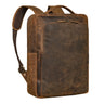 "Martin" Unique Sac à Dos Cuir pour Ordinateur 14 Pouces