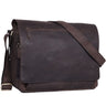 "Jan" Vintage Sacoche en Cuir
