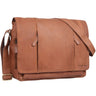 "Erik" Vintage Sac à l'Épaule en Cuir PC Portable 15,6 Pouces Sacoche