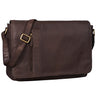 "Nicolas" Vintage Sac Messager Cuir
