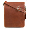 STILORD "Oxford" Sac bandoulière vintage homme cuir format portrait moyen DIN A4