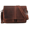 "Curtis" Sac à Bandoulière en cuir