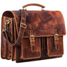 Second choix "Anton" Serviette Porte Document Cuir