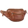 "Eliah" Vintage Sac Banane en Cuir