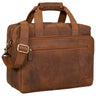"Experience" XL Mallette En Cuir Homme 15,6'' Sac Ordinateur