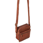 Kleine Leder Messenger Bag