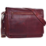 "Jan" Vintage Sacoche en Cuir