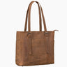 "Solaya" Grand Sac Cabas Femme en Cuir avec Compartiment PC 15,6 Pouces