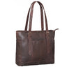 "Solaya" Grand Sac Cabas Femme en Cuir avec Compartiment PC 15,6 Pouces