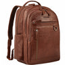 "Eron" Grand Sac a Dos Homme Business en Cuir Véritable 15.6-16 Pouces
