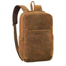 "Kim" Petit Sac a Dos Femme Cuir Veritable pour Ordi Portable 12 Pouces