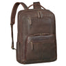 "Laurenz" Sac à Dos Homme Cuir XL 15,6-17,3 Pouces avec Compartiment Tablette