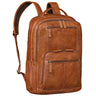 "Laurenz" Sac à Dos Homme Cuir XL 15,6-17,3 Pouces avec Compartiment Tablette