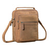 "Lazzaro" Sac Bandoulière Homme Cuir Petit pour Tablette 10,9"