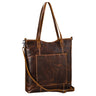 "Trixie" Grand Sac à Main Femme Cuir Véritable 13 Pouces