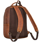 leder daypack braun