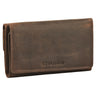 "Daria" Moderne RFID Porte Monnaie Femme Cuir avec 14 Pochettes pour Cartes
