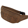 "Esteban" Sac Banane Cuir Véritable Homme Femme
